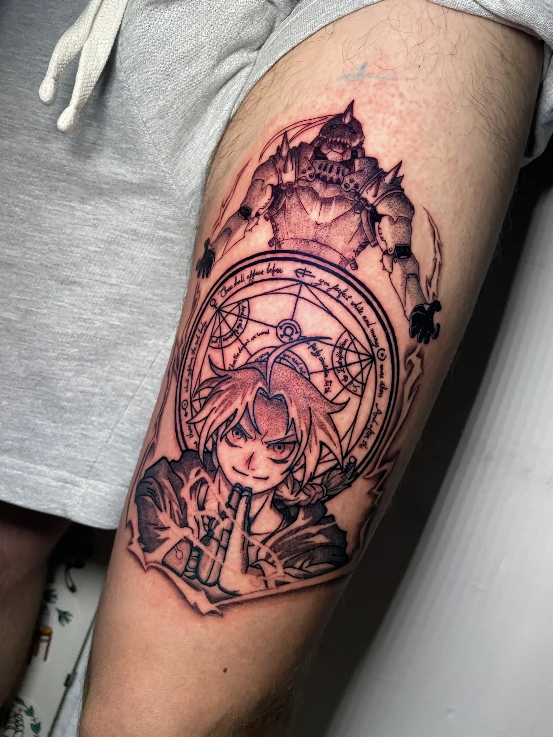 tatuaje anime xianntatto scaled